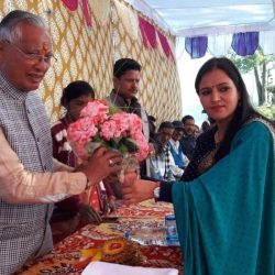 KPS Lamgara Welcome Mr Kunjawal